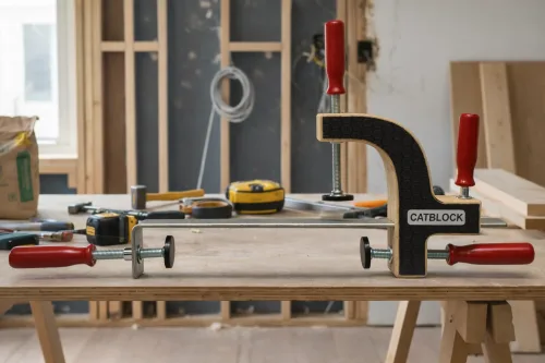Catblock, herramienta patentada para instalar puertas inventada por Fernando 'Asayaor'